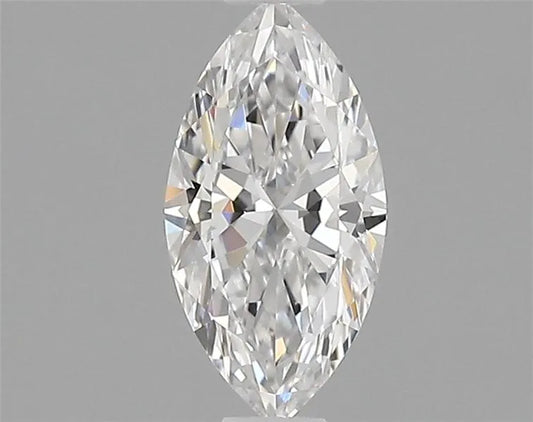 0.54ct Marquise Natural Diamond (Colour D, Clarity IF, GIA Certified)