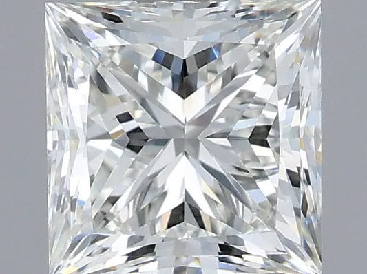 1.00ct Princess Natural Diamond (Colour F, Clarity VVS1, Cut VG, IGI Certified)