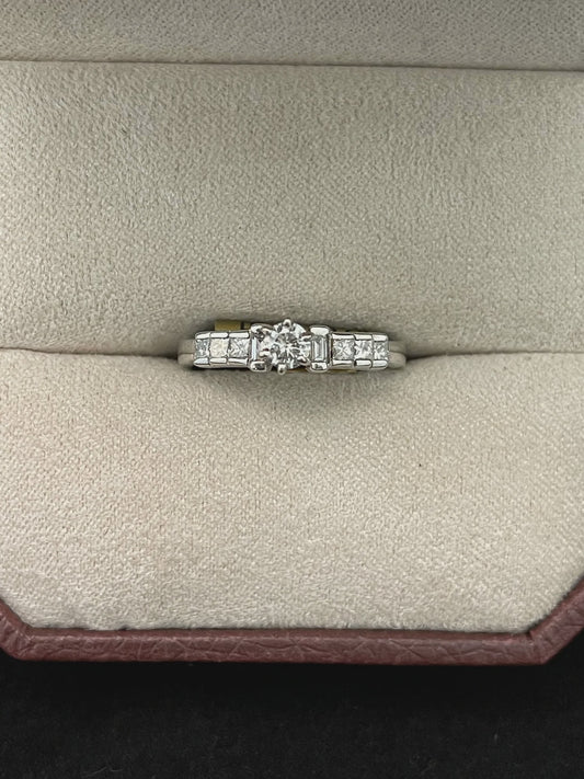 14WG Dia Eng Ring,.16CT,.53CTW,(6.5)DOWOO,A5005,Gemline