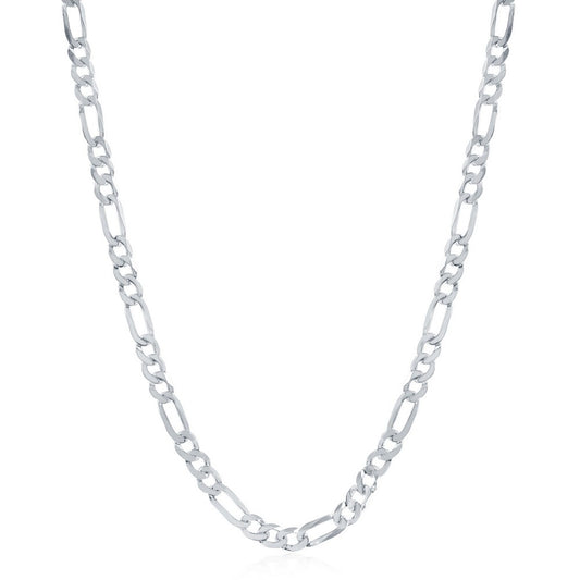 Sterling Silver Figaro Link Chain