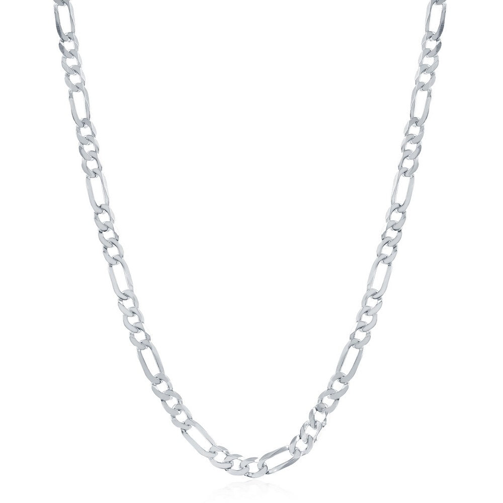 Sterling Silver Figaro Link Chain