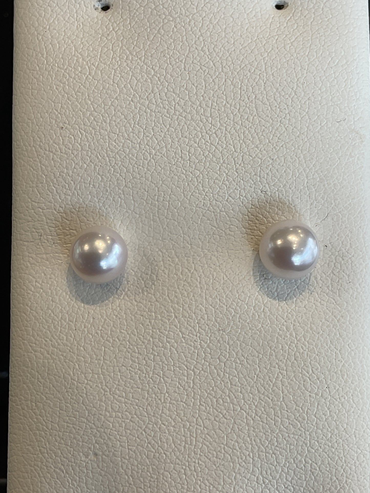 Cultured Pearl 14KT Yellow Gold Stud Earrings