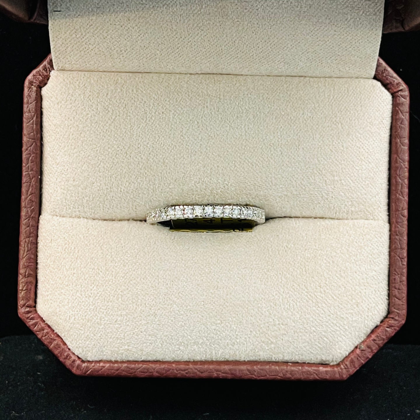 White Gold Diamond Band A5873